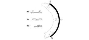 Textar 91054600 - Parkovacia brzda -