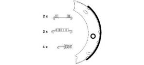 Textar 91057900 - Parkovacia brzda -