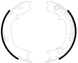Textar 91066400 - Parkovacia brzda -