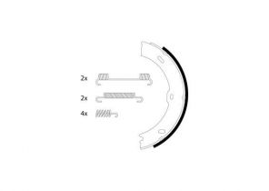 Textar 91066800 - Parkovacia brzda -