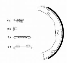 Textar 91066900 - Parkovacia brzda -
