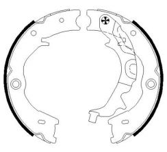 Textar 91072700 - Parkovacia brzda -