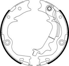 Textar 91078300 - Parkovacia brzda -