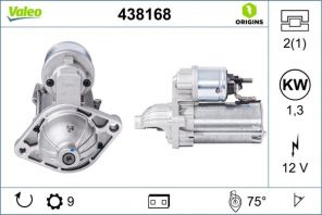 Valeo 438168 - Štartér -