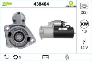 Valeo 438404 - Štartér -