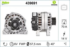 Valeo 439691 - Alternátor -