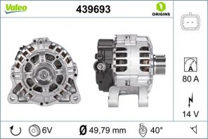 Valeo 439693 - Alternátor -