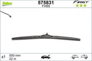 Valeo 575831 - Stieracia lišta -
