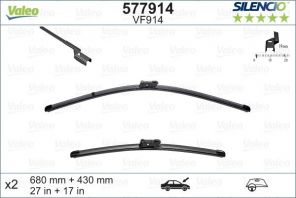 Valeo 577914 - Stieracia lišta -