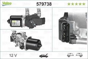 Valeo 579738 - Motor stieračov