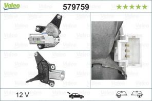 Valeo 579759 - Motor stieračov