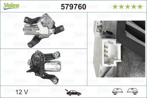 Valeo 579760 - Motor stieračov