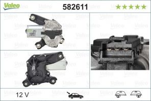 Valeo 582611 - Motor stieračov