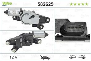 Valeo 582625 - Motor stieračov