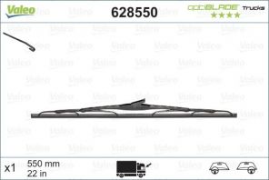 Valeo 628550 - Stieracia lišta -