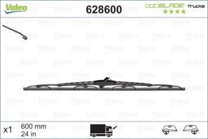 Valeo 628600 - Stieracia lišta -