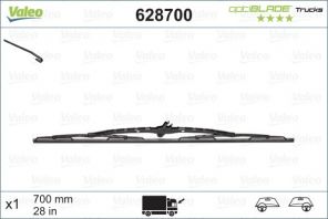 Valeo 628700 - Stieracia lišta -