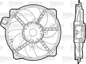 Valeo 696376 - Ventilátor motora -
