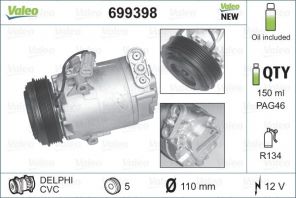 Valeo 699398 - Kompresor -