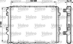 Valeo 732569 - Chladič vody -