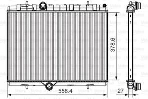 Valeo 735630 - Chladič vody -