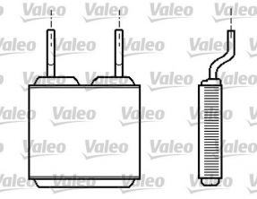 Valeo 812149 - Výmenník tepla vnútorného kúrenia -