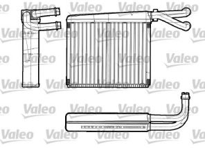 Valeo 812251 - Výmenník tepla vnútorného kúrenia -