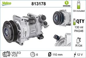 Valeo 813178 - Kompresor -