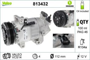 Valeo 813432 - Kompresor -