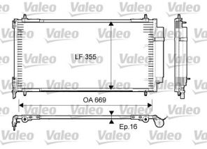 Valeo 814065 - Kondenzátor -