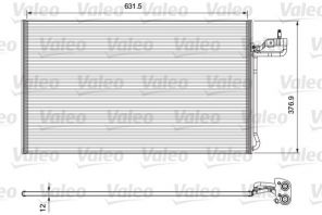 Valeo 814322 - Kondenzátor -