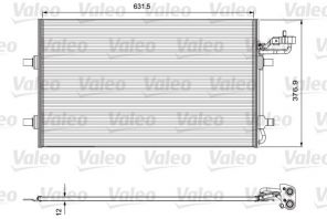 Valeo 814324 - Kondenzátor -