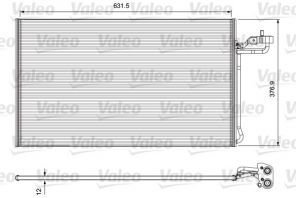 Valeo 814325 - Kondenzátor -
