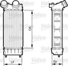 Valeo 818226 - Chladič plniaceho vzduchu -