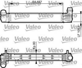 Valeo 818270 - Chladič plniaceho vzduchu -