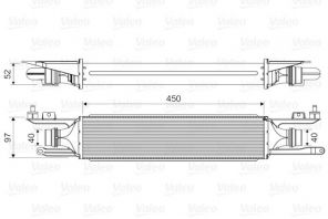 Valeo 818578 - Chladič plniaceho vzduchu -