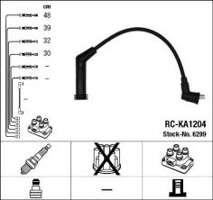 NGK 6299 - Zapaľovací kábel -