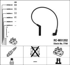 NGK 7700 - Zapaľovací kábel -