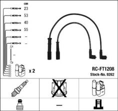 NGK 9262 RC-FT1208 - Zapaľovací kábel -