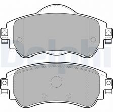 Delphi LP2228 - Brzdové platničky