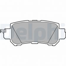 Delphi LP2482 - Brzdové platničky