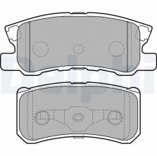Delphi LP2483 - Brzdové platničky