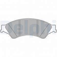 Delphi LP2484 - Brzdové platničky