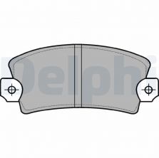 Delphi LP56 - Brzdové platničky