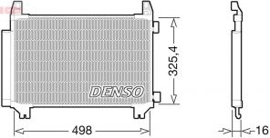 Denso DCN50028 - Kondenzátor