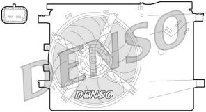 Denso DER09058 - Ventilátor motora