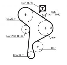 Gates 5223XS - Rozvodový remeň