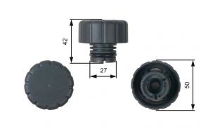 Gates RC244 - Uzatvárací kryt nádobky chladiča