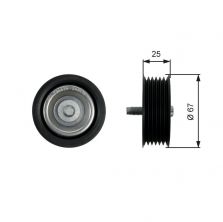 Gates T36434 - Vodiaca kladka