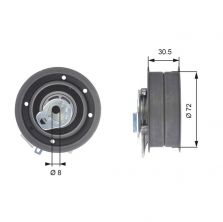 Gates T43010 - Napínacia kladka -